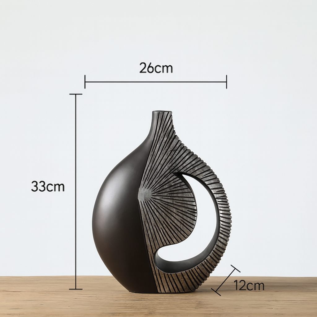 Modern sculptural, tribal-inspired,contemporary luxury,Asymmetrical, Openwork Design