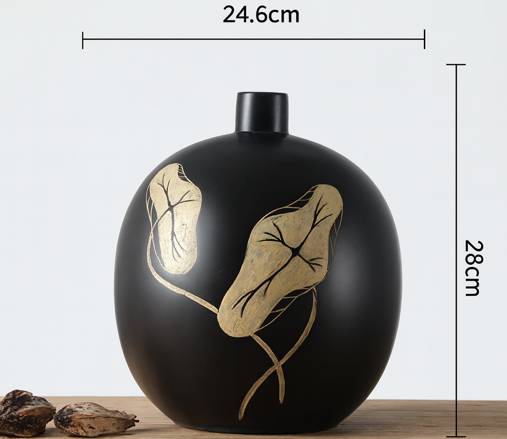 Decorative vase with an artistic and Modern organic design,vase