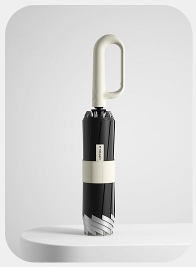 Premium Automatic Foldable Hook-Handle UV Umbrella – UPF 50+ Protection