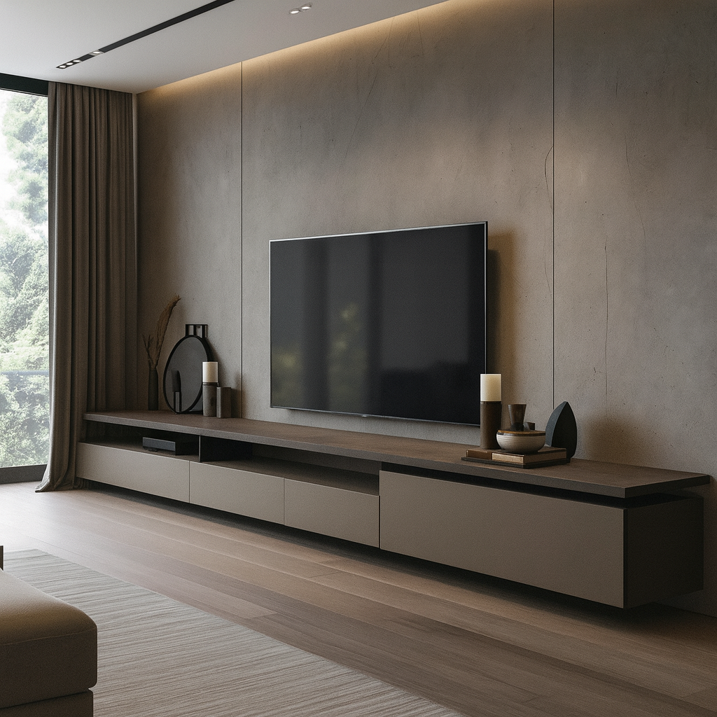 Contemporary Floating TV Unit