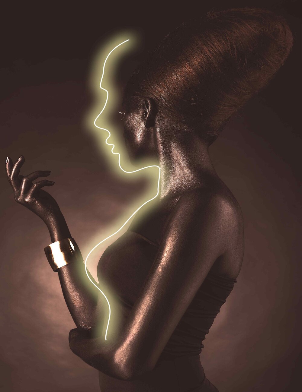Modern, Avant-Garde, And Futuristic Luxury,Futuristic & Neon Accent LED Wall Frame