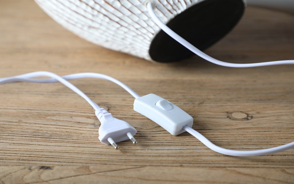 Modern, minimalist, and slightly Rustic style lamp