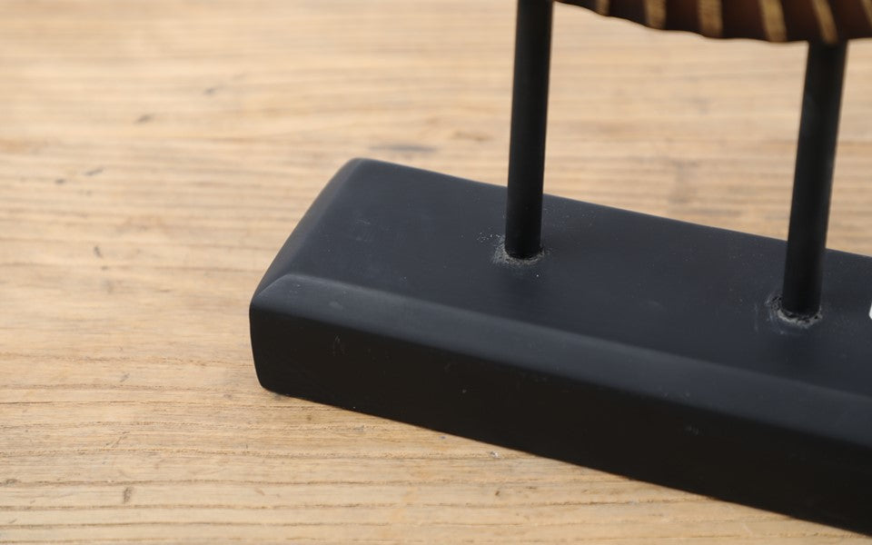 Modern tribal, sculptural, and organic contemporary,Circular Disc Shape with Radiating Textur