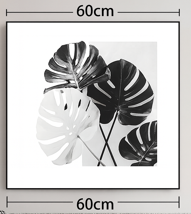 Modern botanical aesthetic with a monochrome minimalist style, sophisticated, elegant, and timeless.