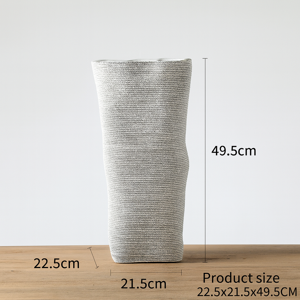 Modern organic, wabi-sabi, and minimalist contemporary,Tall, Asymmetrical Form