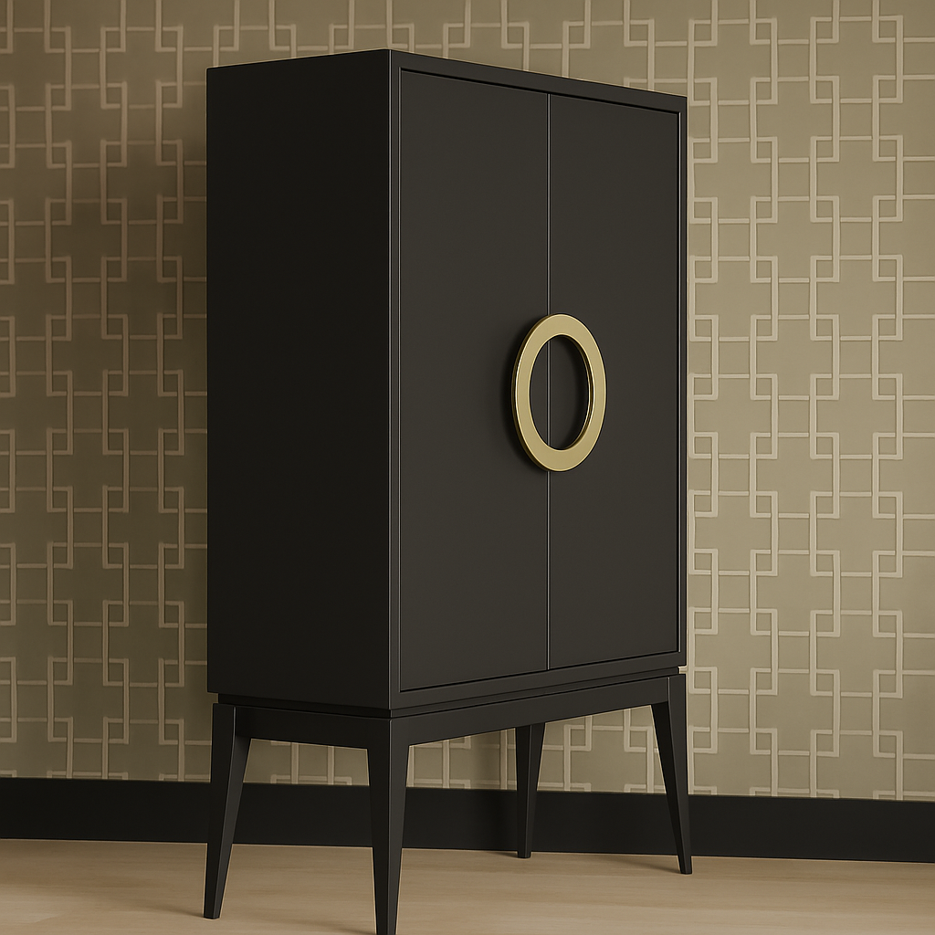 Mid-Century Modern Bar Cabinet