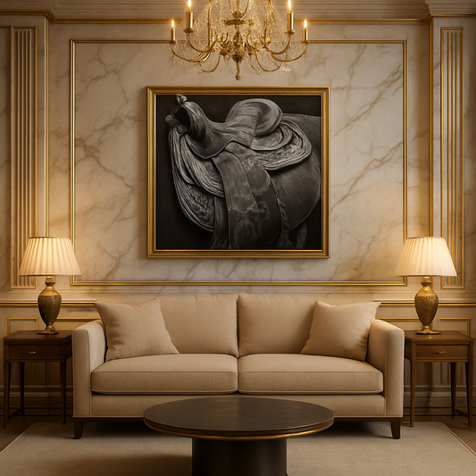 Modern equestrian aesthetic,Black & White Photography