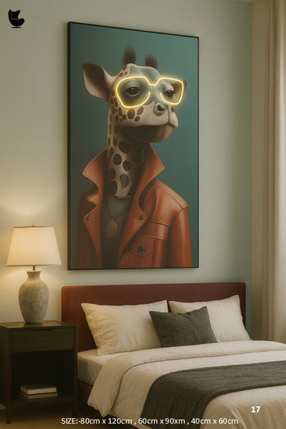 glow specs giraffe - jacket rebel radiance