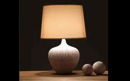 Modern, minimalist, and slightly Rustic style lamp