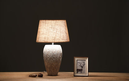Bohemian, tribal, and Rustic-inspired aesthetic, Lamp