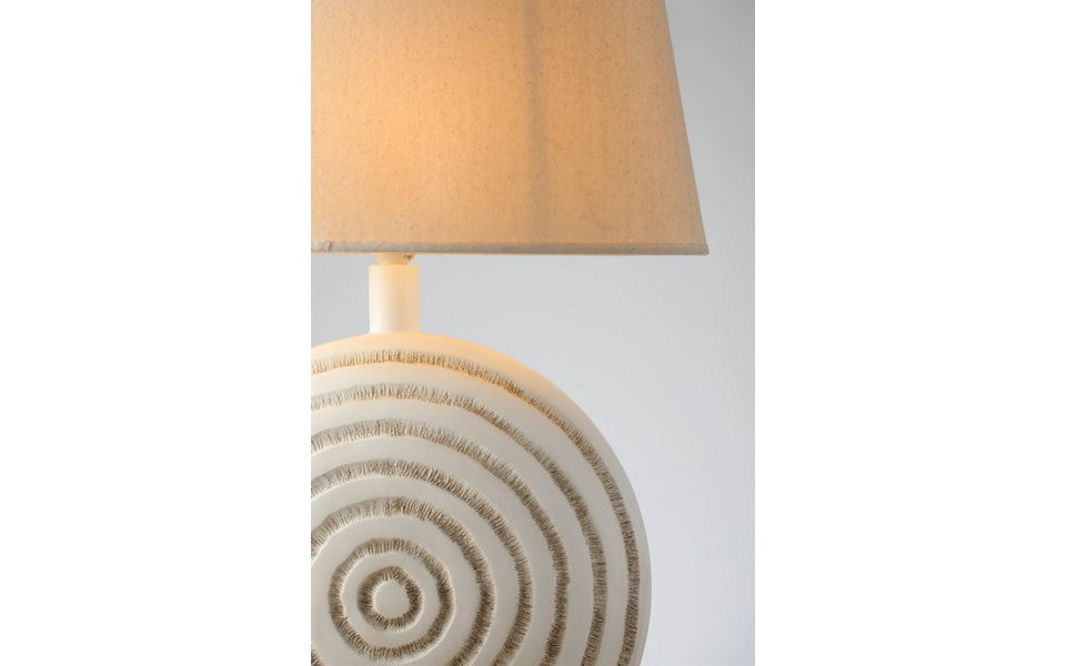 Bohemian, coastal, and Modern organic aesthetic lamp shade