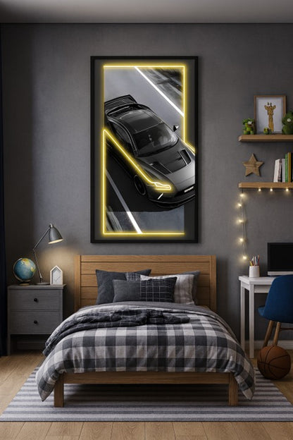 Speedster Neon LED Wall Frame