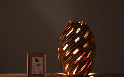 Contemporary sculptural Home Decorative Luxury Table Desk Modern Lamp