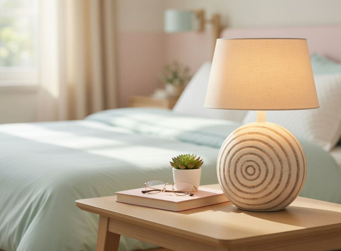 Bohemian, coastal, and Modern organic aesthetic lamp shade