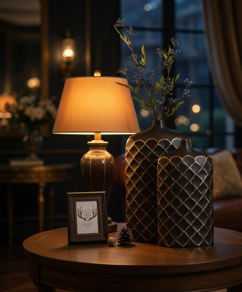 Modern tribal, Rustic, and contemporary artisan-inspired,Flat, Rectangular Form with a Slim Neck vase