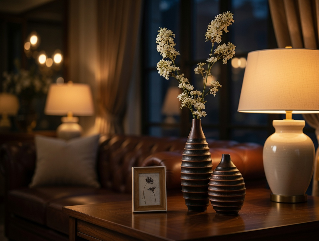Rustic, tribal, and artisanal-inspired, Ribbed, Textured Surface, vase