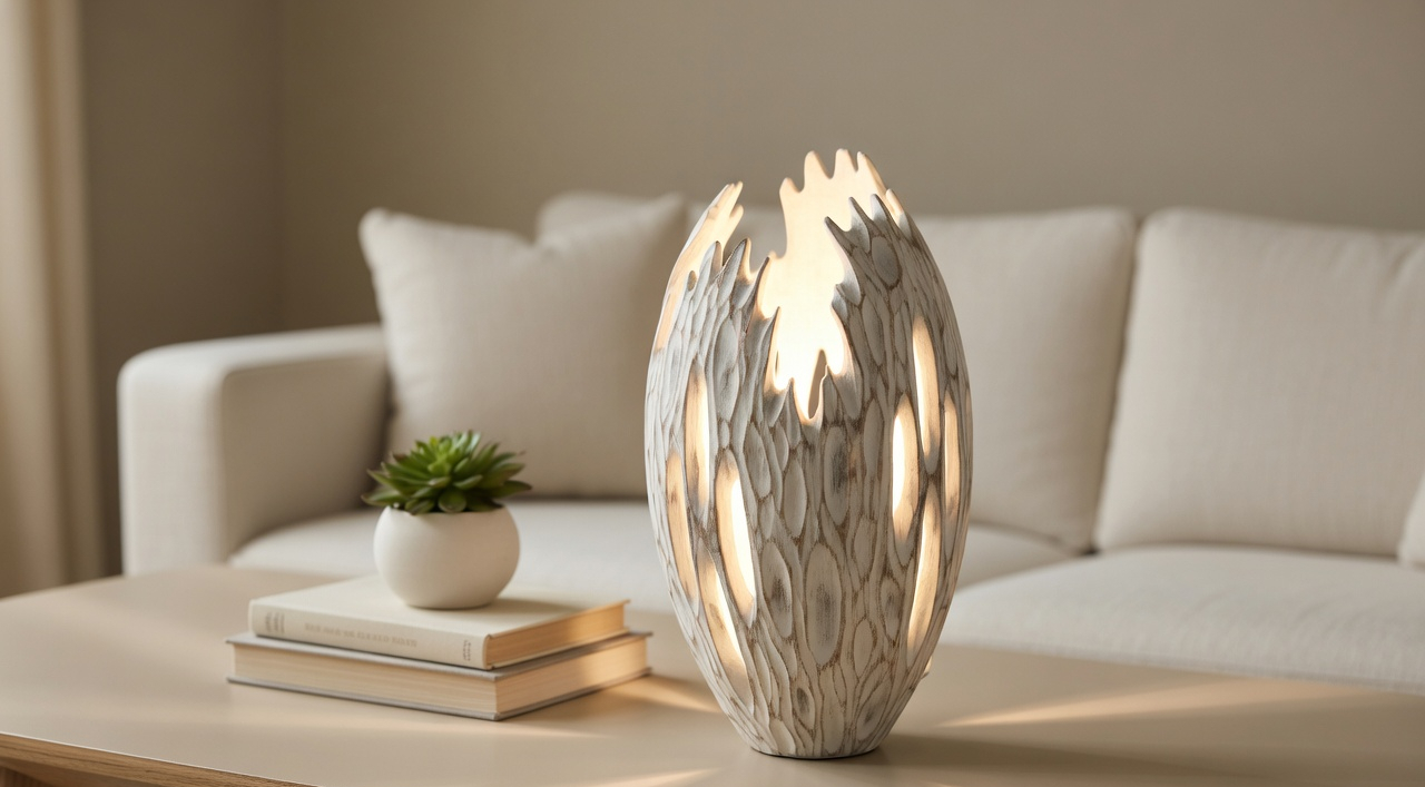 Antique Polyresin Home Decorative Luxury Table Desk Modern Lamp