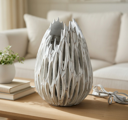 Contemporary sculptural and organic-inspired design
