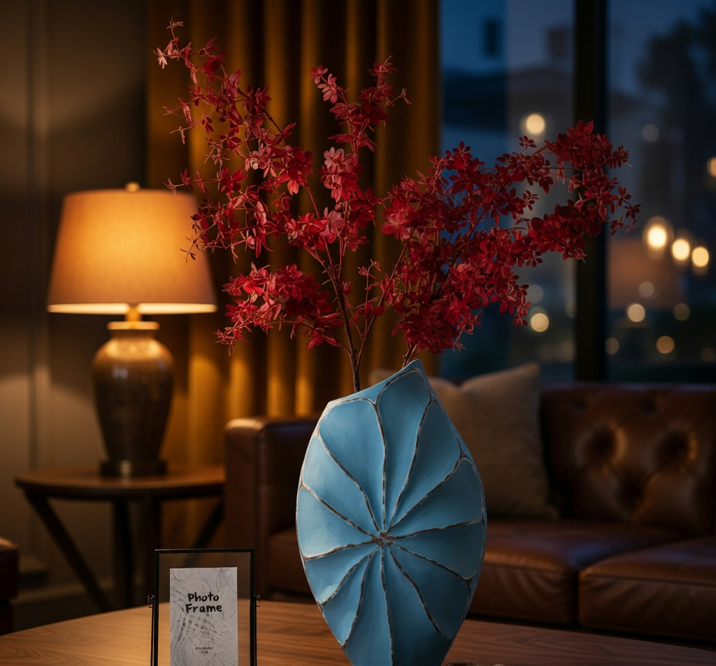 Modern artistic, sculptural, and contemporary eclectic,Bold, Organic Shape with Curved Lines