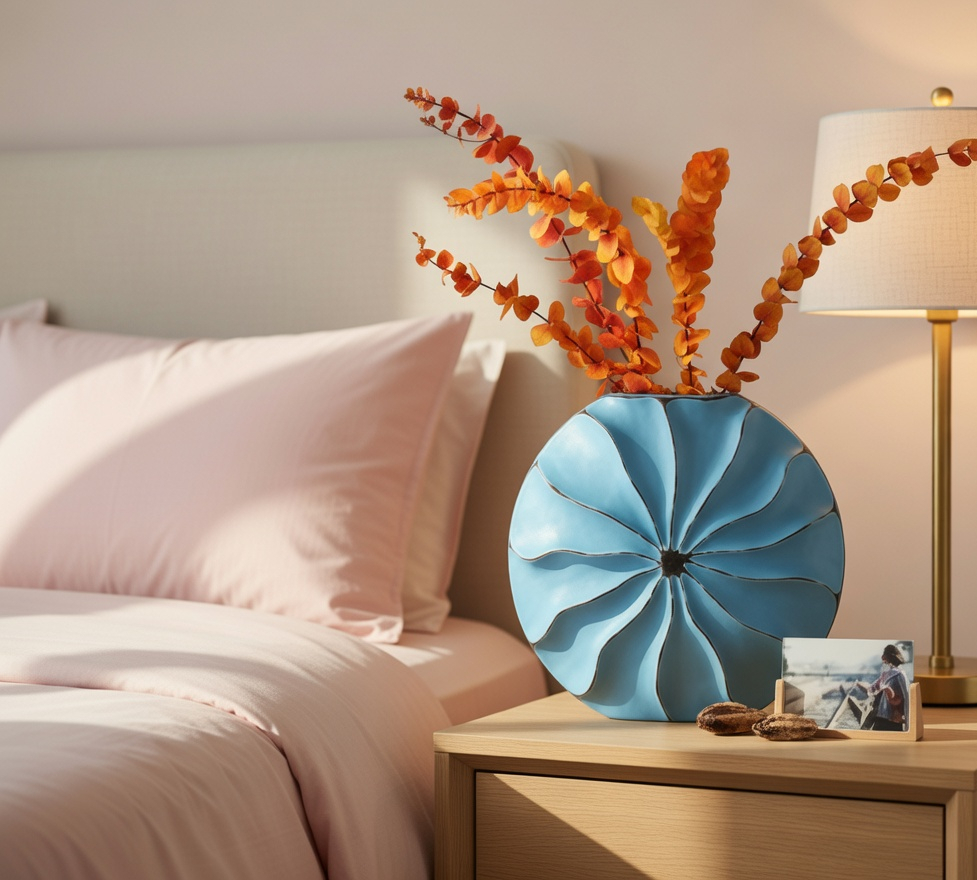 Modern artistic, sculptural, and contemporary eclectic,Round, Organic Shape