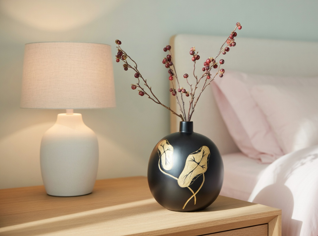 Decorative vase with an artistic and Modern organic design,vase