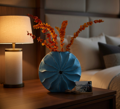Modern artistic, sculptural, and contemporary eclectic,Round, Organic Shape