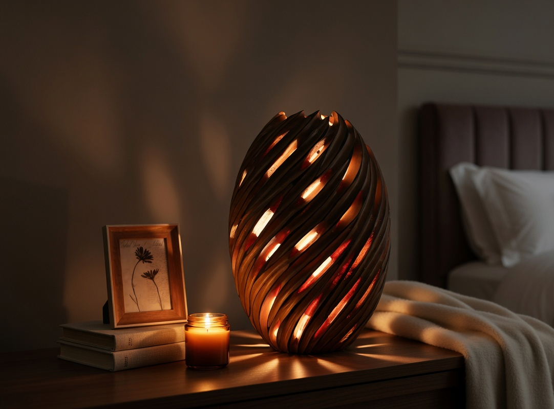 Contemporary sculptural Home Decorative Luxury Table Desk Modern Lamp