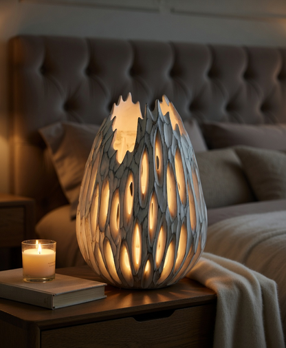 Contemporary sculptural and organic-inspired design