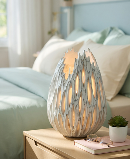Contemporary sculptural and organic-inspired design