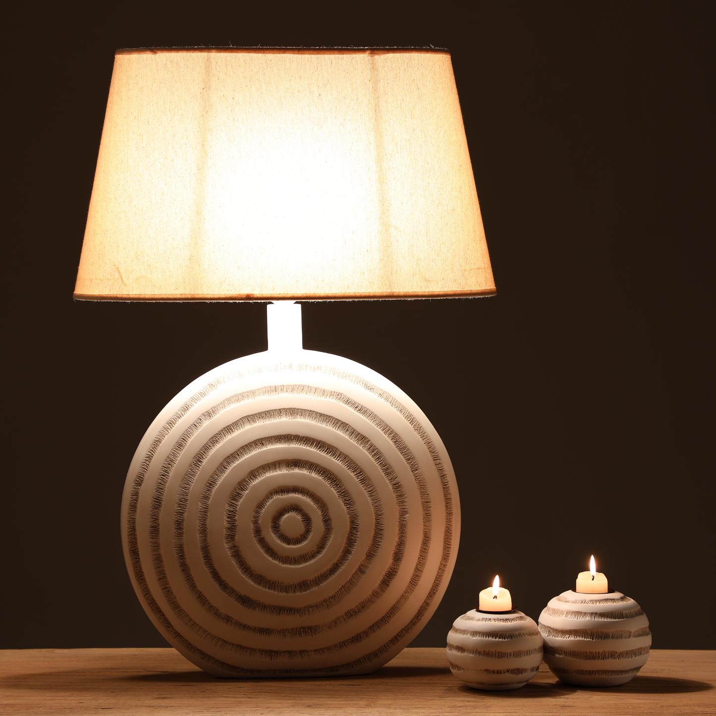 Bohemian, coastal, and Modern organic aesthetic lamp shade