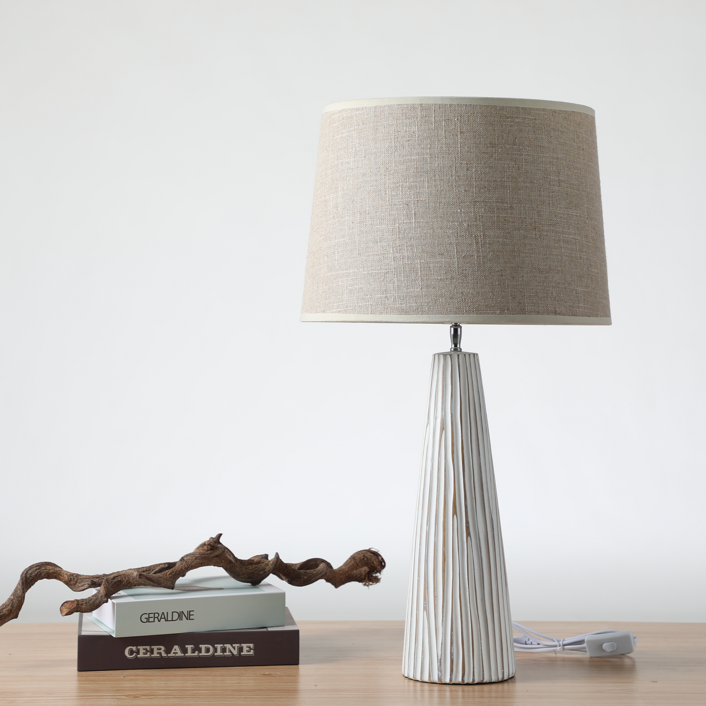 Modern Rustic or transitional style with elements of organic and contemporary design lamp.