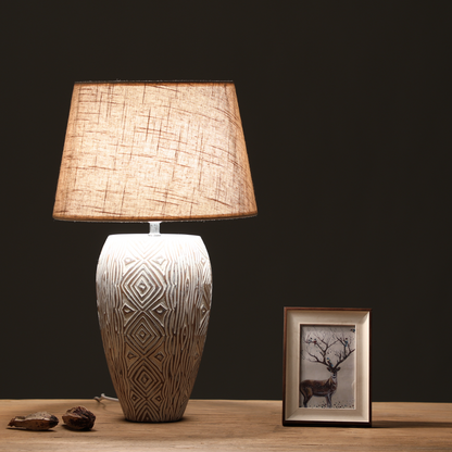 Bohemian, tribal, and Rustic-inspired aesthetic, Lamp