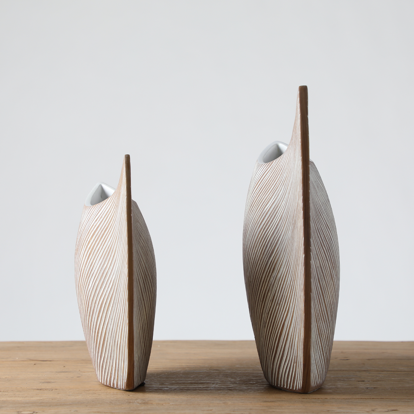 Modern organic, wabi-sabi, and minimalist contemporary, Sculptural, Asymmetrical Form, vase