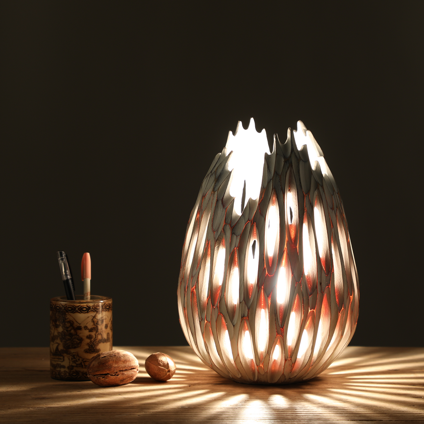 Contemporary sculptural and organic-inspired design