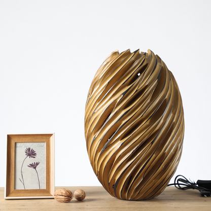 Contemporary sculptural Home Decorative Luxury Table Desk Modern Lamp