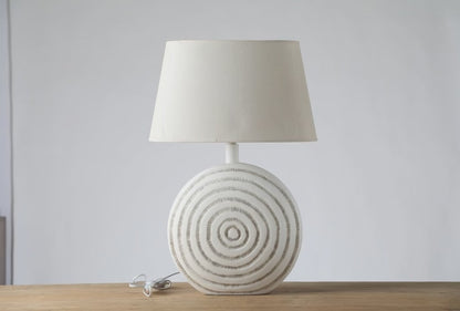 Bohemian, coastal, and Modern organic aesthetic lamp shade