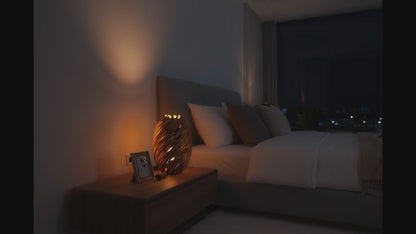 Contemporary sculptural Home Decorative Luxury Table Desk Modern Lamp